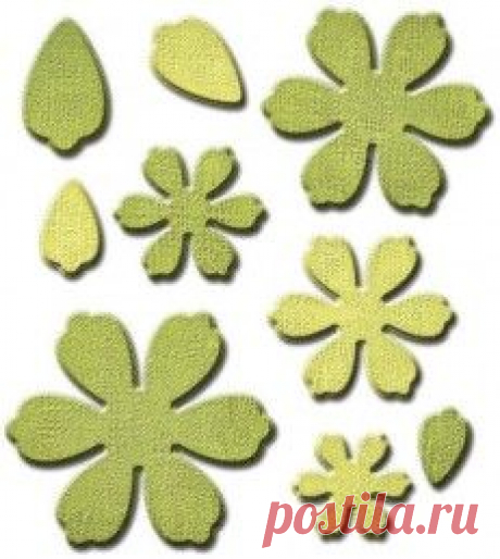 Нож для вырубки Spellbinders Shapeabilities Die - Flower Play SPEL-S6-032