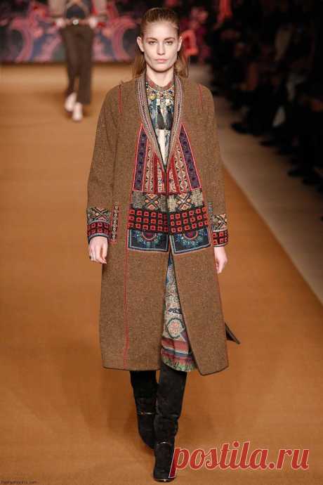 Etro осень / зима 2014 коллекция - Милан Неделя моды