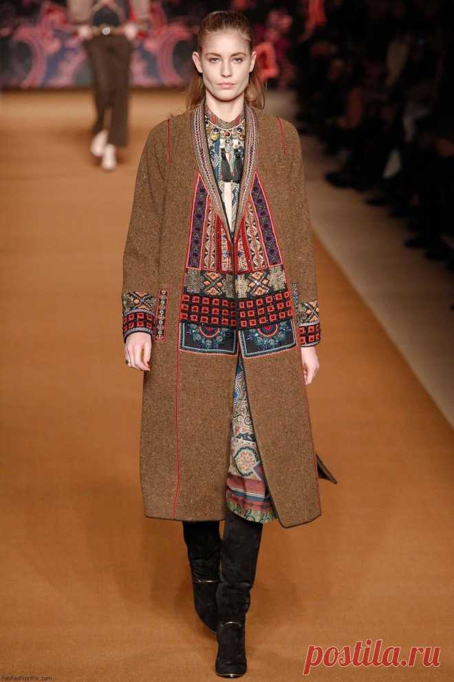 Etro осень / зима 2014 коллекция - Милан Неделя моды