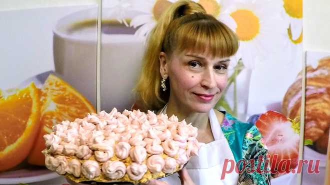 Самый вкусный Торт на день рождения - мой любимый рецепт с безе - Простые рецепты Овкусе.ру