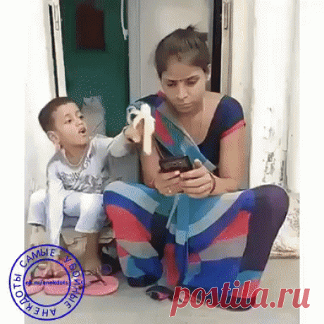 Когда мама в интернете