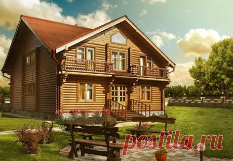 Деревянные дома фото