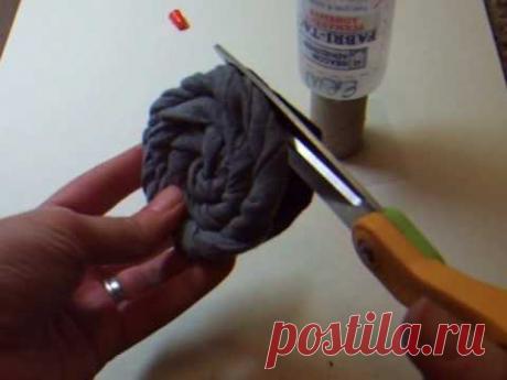 Creating DIY Fabric Flowers - YouTube