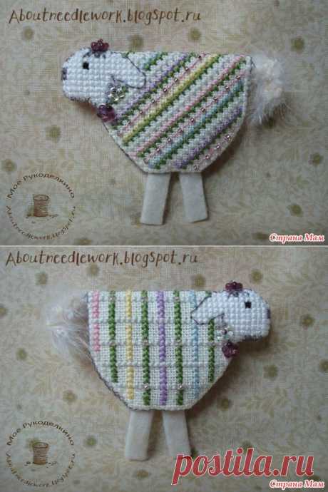 Овечка &quot;Lorelei Lamb Ornament&quot; - Бискорню и другие &quot;кривульки&quot; - Страна Мам