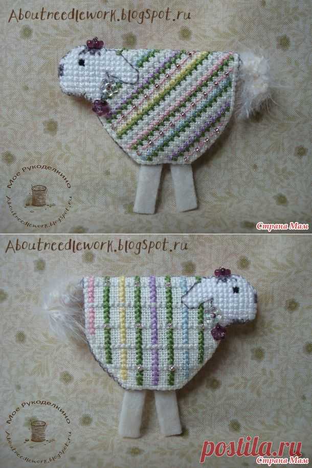 Овечка "Lorelei Lamb Ornament" - Бискорню и другие "кривульки" - Страна Мам