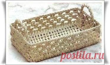 Корзиночки из джутового шпагата — Сделай сам, идеи для творчества - DIY Ideas