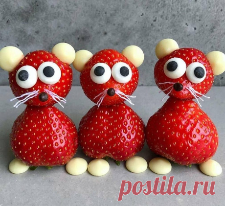 Забавные идеи с фруктами