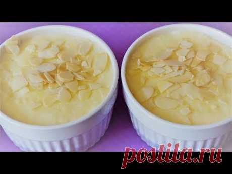 ТУРЕЦКИЙ ДЕСЕРТ с кокосом Кешкюль/Keşkül/Coconut dessert