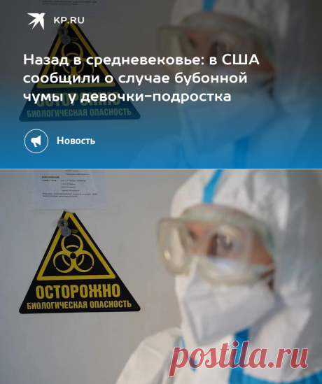 14-2-24--Назад в средневековье: в США сообщили о случае бубонной чумы у девочки-подростка - KP.RU
