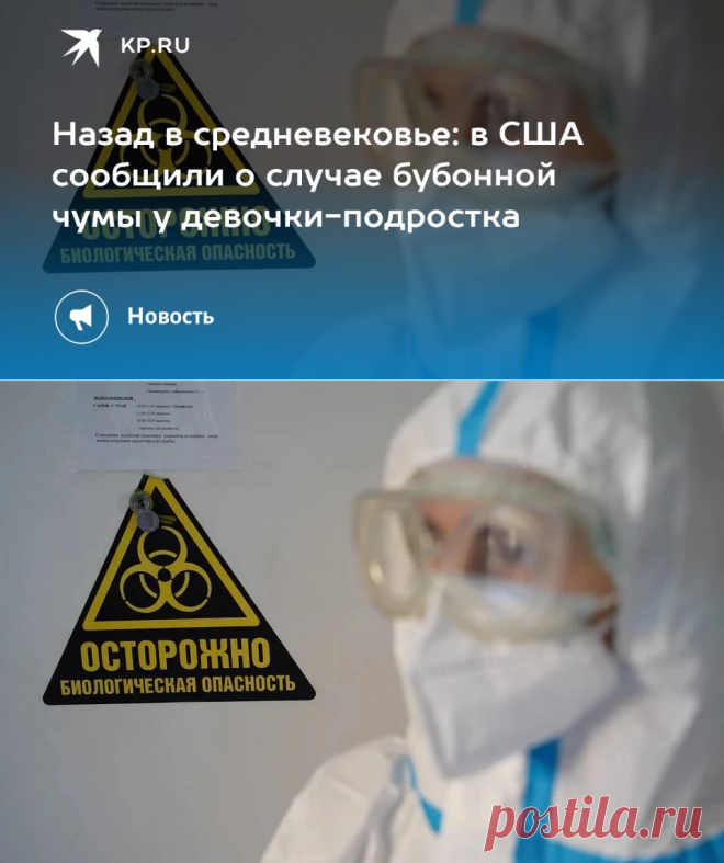 14-2-24--Назад в средневековье: в США сообщили о случае бубонной чумы у девочки-подростка - KP.RU