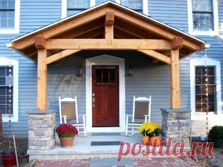 Навес над крыльцом частного дома своими руками: смотрите и скачивайте изображения — Яндекс Картинки