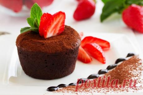 Шоколадный кекс по-французски