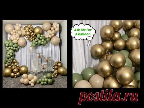 Colour Block Balloon Garland