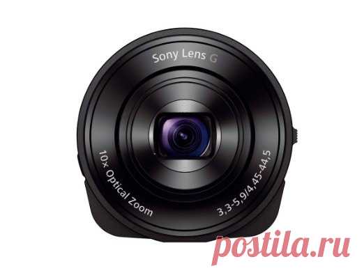 Amazon.com : Sony DSC-QX10/B Smartphone Attachable 4.45-44.5mm Lens-Style Camera : Camera Lenses : Camera & Photo