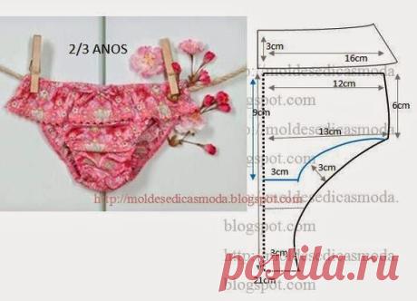 (3) 1000+ ideas about MODA E DICAS DE COSTURA: CUECA/CALCINHA DE CRIANÇA 2-3 ANOS on Pinterest | Kids clothes and patterns
