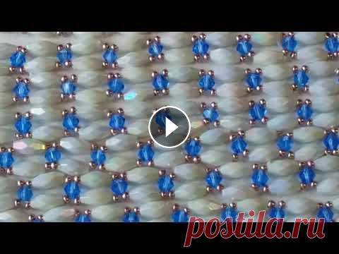 Бисероплетение.  Мастер класс.  Украшение из бисера. Ожерелье и браслет. Пошаговый МК Бисероплетение. Рукоделие, своими руками. Украшение из бисера . Ожерелье и браслет из бисера и бусин. Украшение своими руками. Пошаговый МК Это подроб...