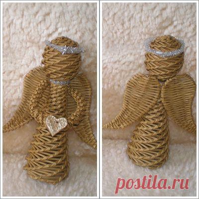 Плетенный ангел. Мастер-класс.
