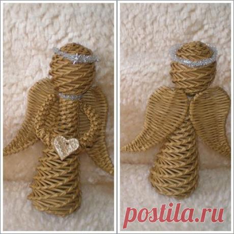 Плетенный ангел. Мастер-класс.
