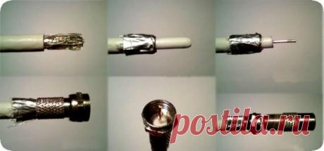 Антенна для цифрового ТВ своими руками из кабеля