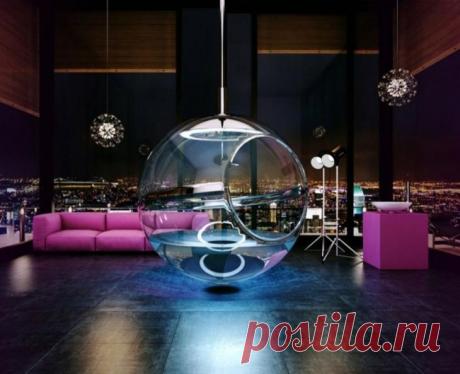 20 крутых дизайнерских штук - ванна-сфера
