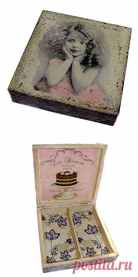 Шкатулка &quot;Милашка&quot; - магазин Лавка Рукодельников