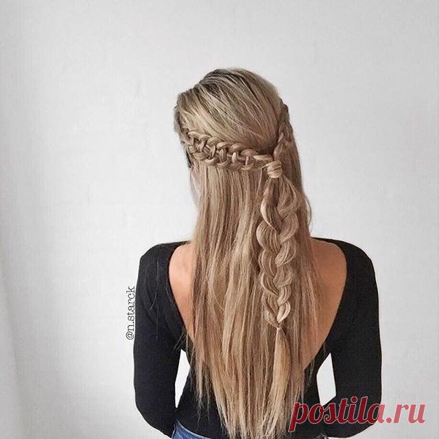 Крутые прически для любительниц плетения