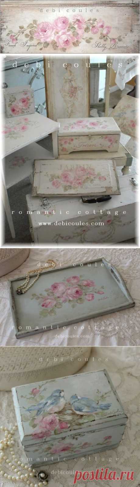 Debi Coules Shabby French Chic Art