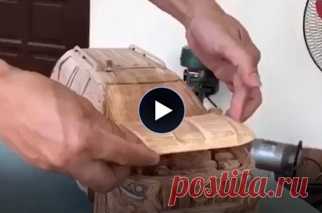 Крутая машина из дерева своими руками - Нет скуки.ру. Юмор, приколы, смешные картинки и разные интересности..