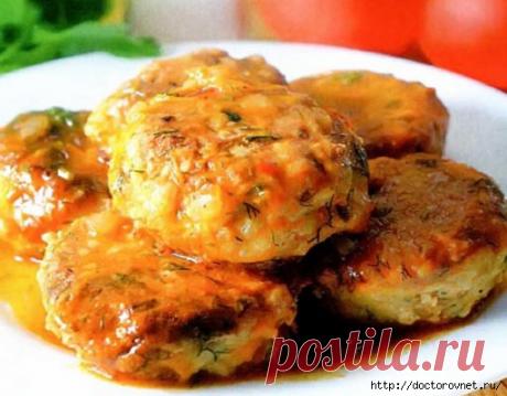 Котлетки из фасоли и картофеля