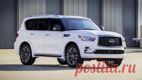 Обновленный внедорожник Infiniti QX80 2021 комплектация