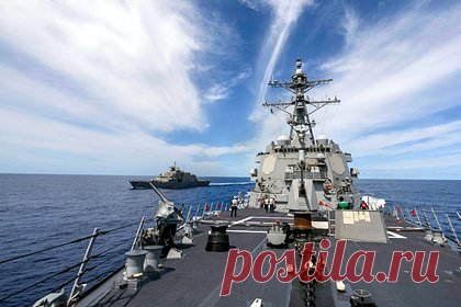 Американский корабль с ракетами Tomahawk зашел в Балтийское море. Эти боеприпасы способны «достать до Урала»