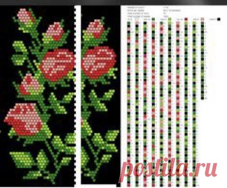 Схема для плетения бисером