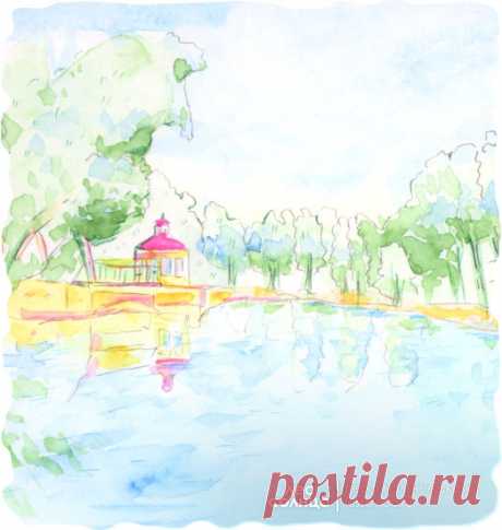 Челябинск | Акварель | Персональная именная сказка | Лес Солнца | Lessolnca.ru