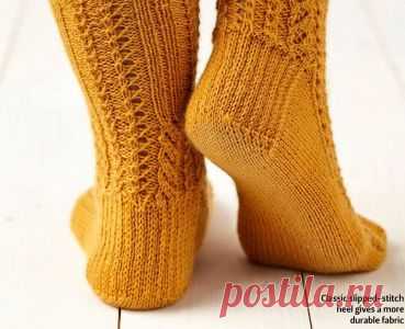 Вязаные носки Shelby, The Knitter 70