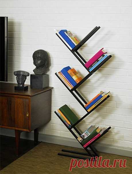 Оригинальные книжные полки: идеи — Сделай сам, идеи для творчества - DIY Ideas