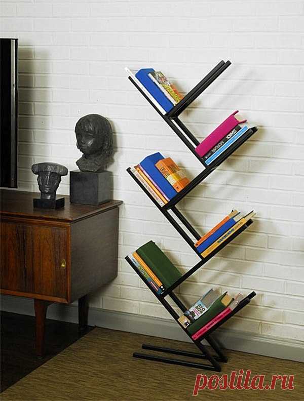 Оригинальные книжные полки: идеи — Сделай сам, идеи для творчества - DIY Ideas