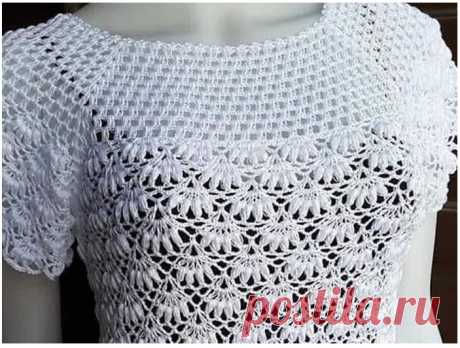 Ажурная кофточка крючком Ажурная кофточка крючкомАжурная кофточка крючком актуальна и зимой, если одеть ее сверху водолазки.