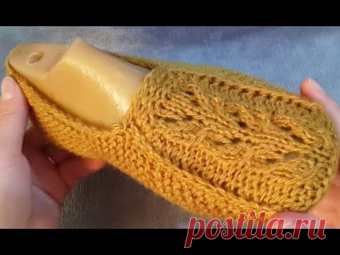 Следки / Очень просто/ Без шва /На двух спицах
