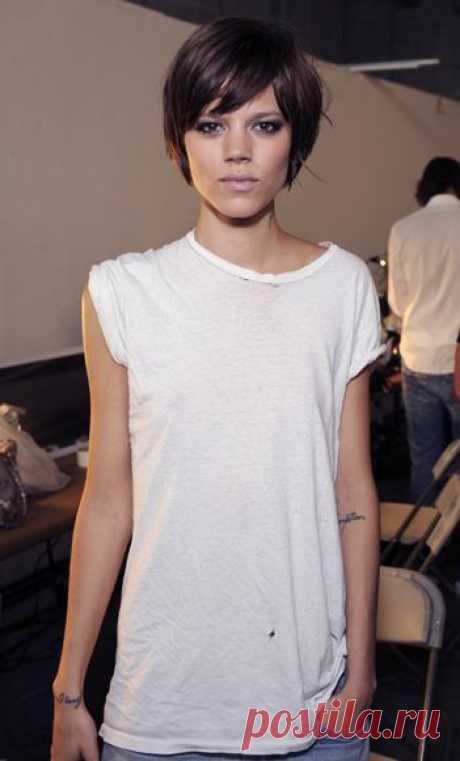 i love this haircut and i think i've begged for it, but it never seems to work...so cute. | Be YOU tiful
