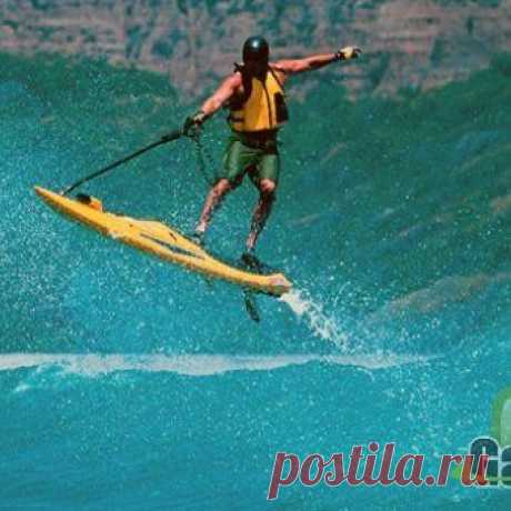 Моторизированная гидро доска для серфинга в любом водоеме POWERSKI JETBOARD