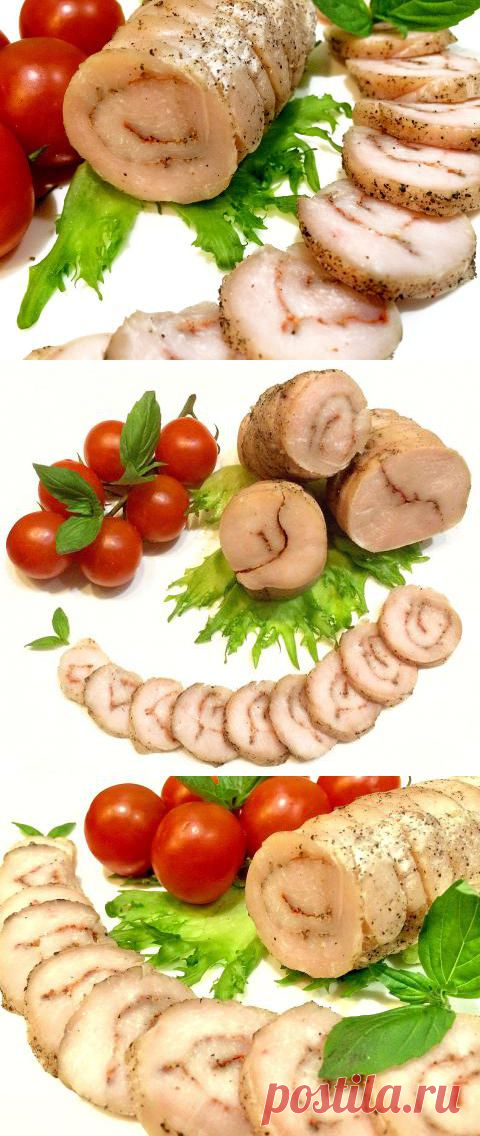 ПРАЗДНИЧНЫЙ КУРИНЫЙ РУЛЕТ В МОЛОКЕ | 4vkusa.ru