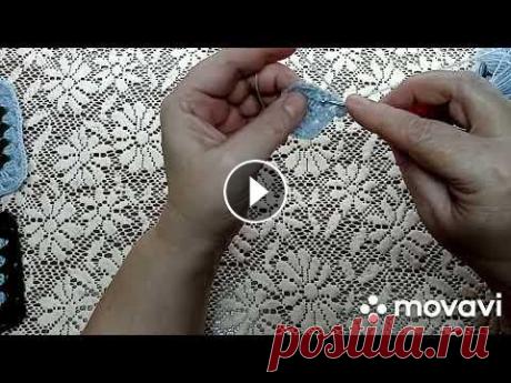 Любимый Бабушкин квадрат,// Как вяжу его я/. Один из вариантов. /Мотивы для жилета,Остатки в дело/// Это видео для тех кто хочет повязать квадраты,мотивы.Мотивы и для пледов и для плечевых изделий, #вязание, #канал_о_рукоделии, #мастер_класс #бабушкин...