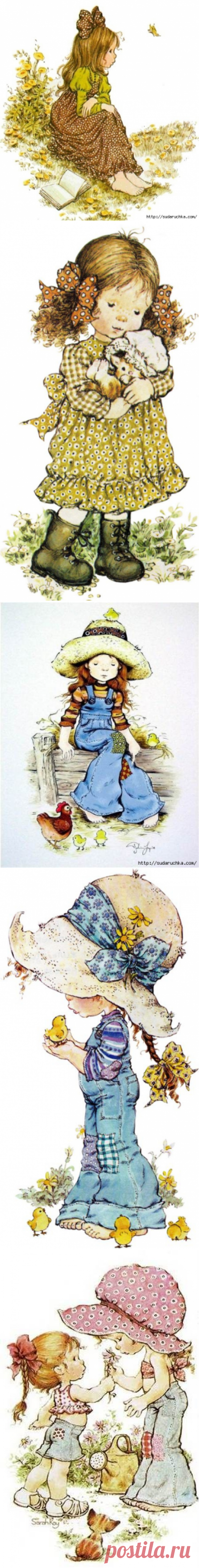 Рисунки Sarah Kay. Крошка Сью.