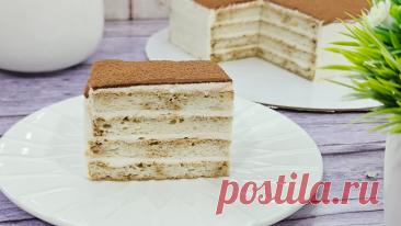ПП торт ТИРАМИСУ без сахара, без глютена. Низкокалорийный десерт | Рецепты ЛАЙТ | Дзен