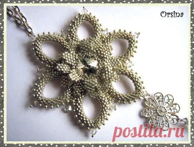 Ювелирные учебные пособия-учебник, делая меня коллекция место: Подснежник - Орсит (рисунок подснежники)