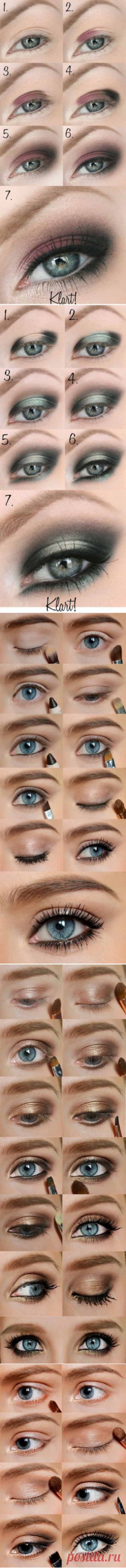 Макияж для голубых глаз! — Модно / Nemodno