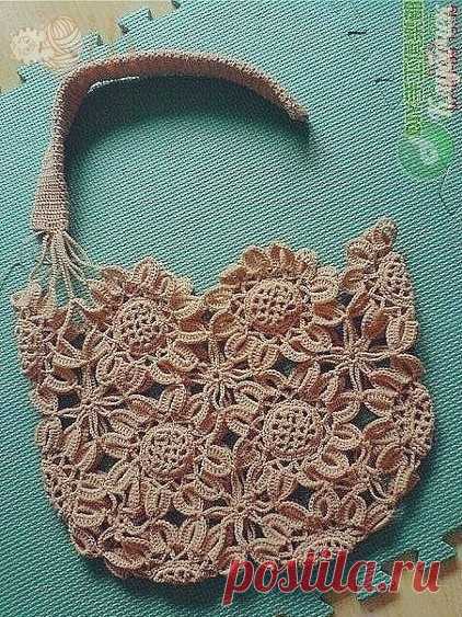 Чехол для сумочки крючком
