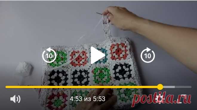 Идеи вязания из пластиковых пакетов