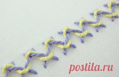​Необычные вышивальные стежки