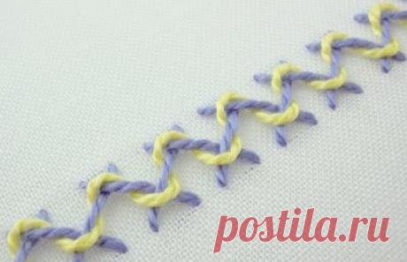 ​Необычные вышивальные стежки